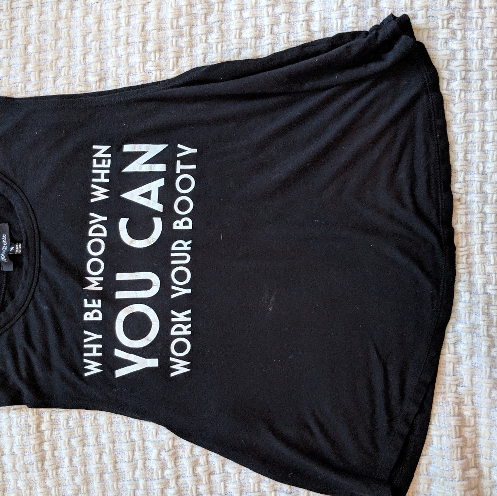 Crop top gym tank